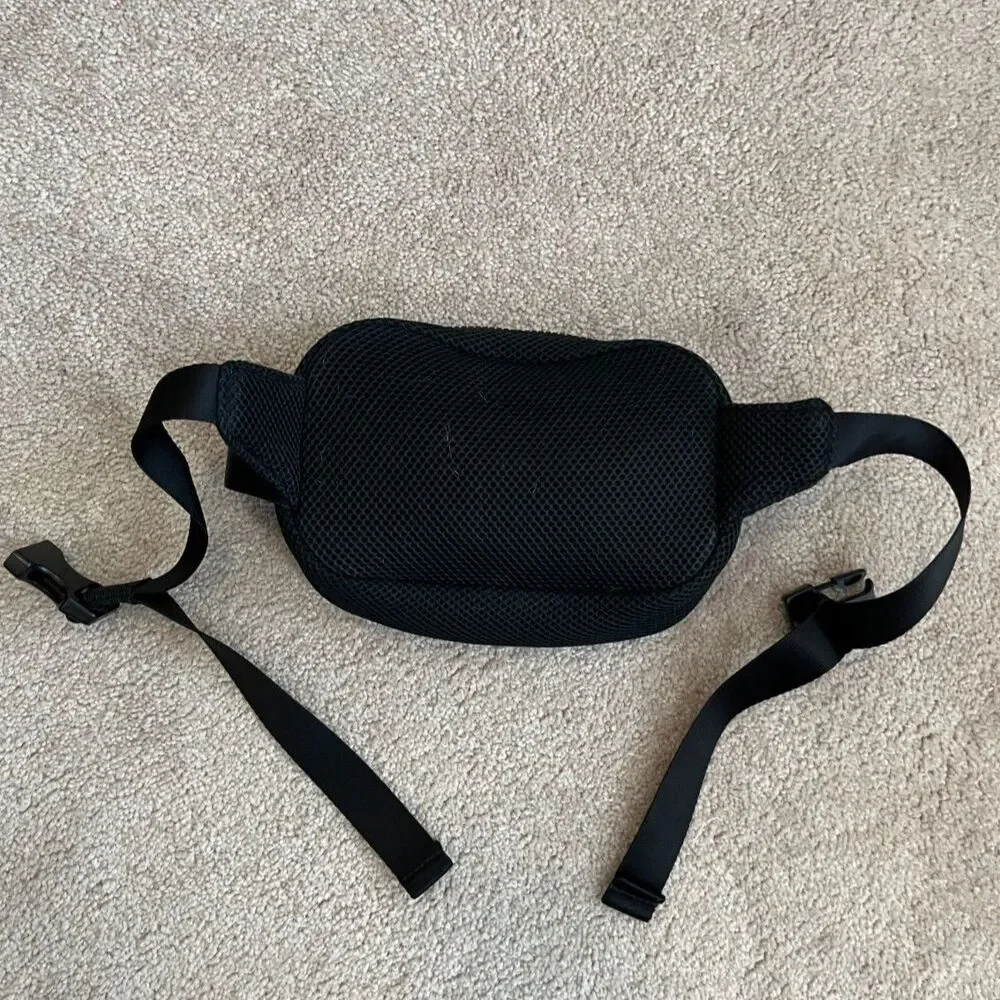 Adidas Air-mesh Waist Pack Fanny Pack Belt Bag Crossbody Core Black